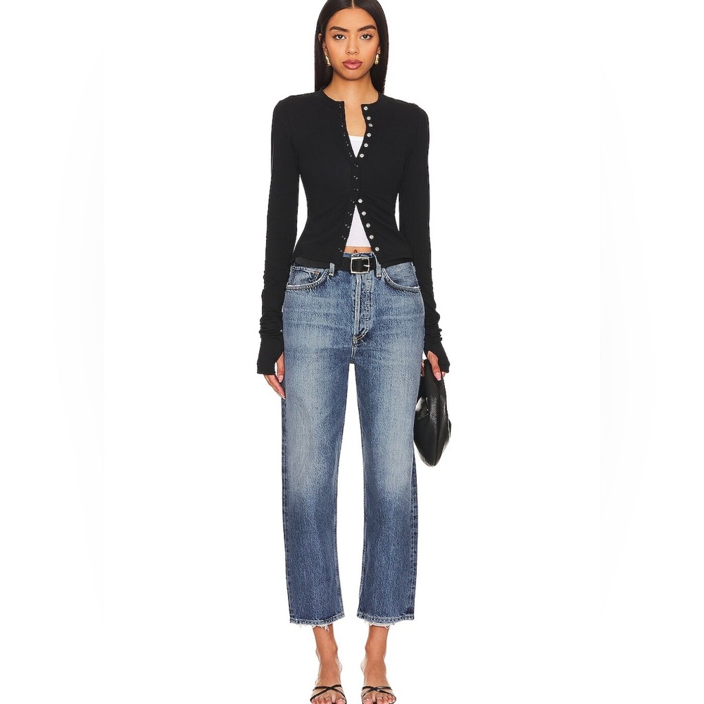 AGOLDE 90s Crop Jean in Control